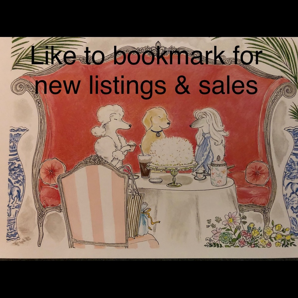 Like to bookmark new listings & sales